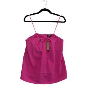 J. Crew Women's NWT Pink Strapless Drapey Crepe Bustier Top 6 Party Evening